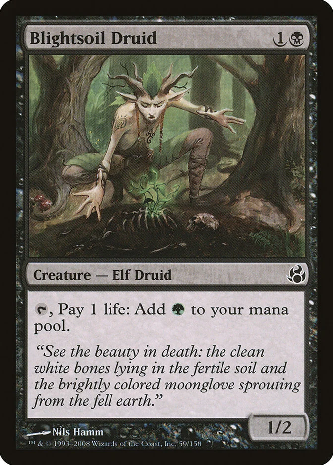 Blightsoil Druid 「MOR/59」「EN」