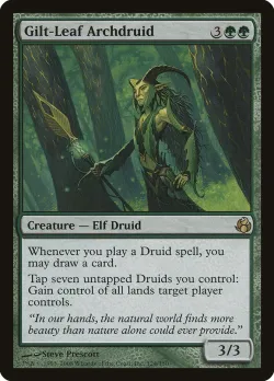 Gilt-Leaf Archdruid 「MOR/124」「EN」