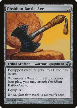 Obsidian Battle-Axe 「MOR/144」「EN」
