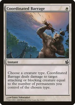 Coordinated Barrage #7 · Magic: The Gathering