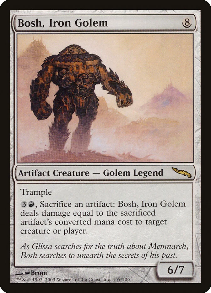 Bosh, Iron Golem 「MRD/147」「EN」