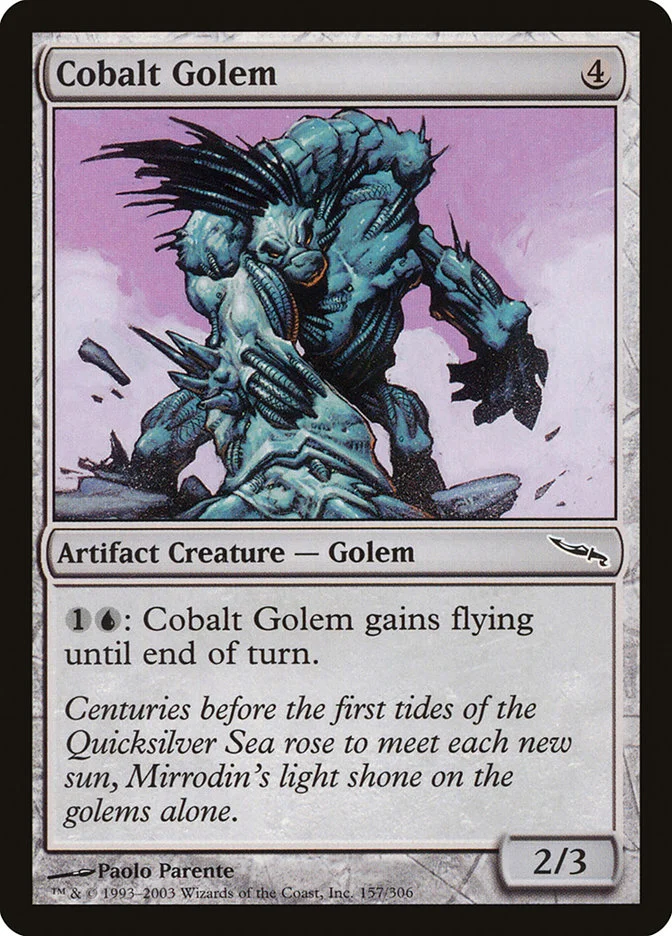 Cobalt Golem 「MRD/157」「EN」