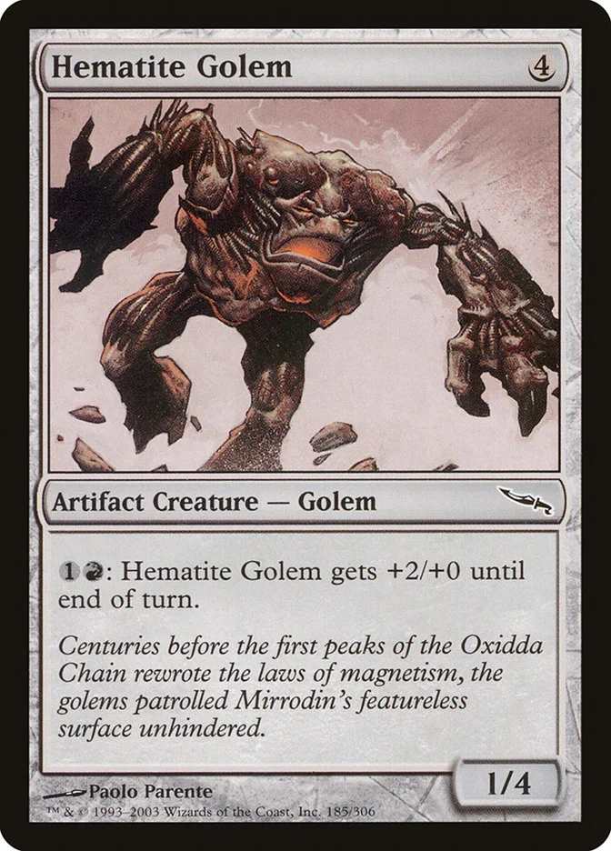 Hematite Golem 「MRD/185」「EN」