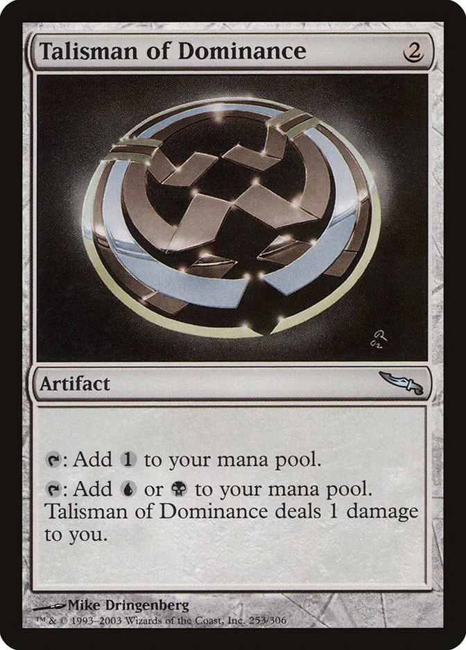 Talisman of Dominance 「MRD/253」「EN」