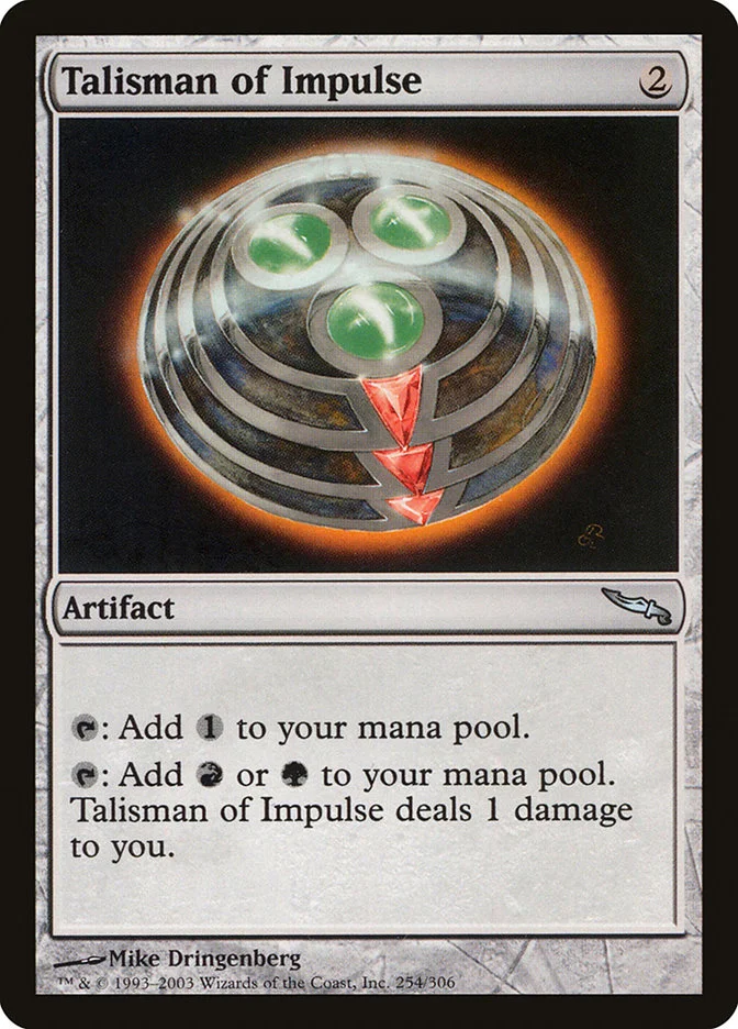 Talisman of Impulse 「MRD/254」「EN」