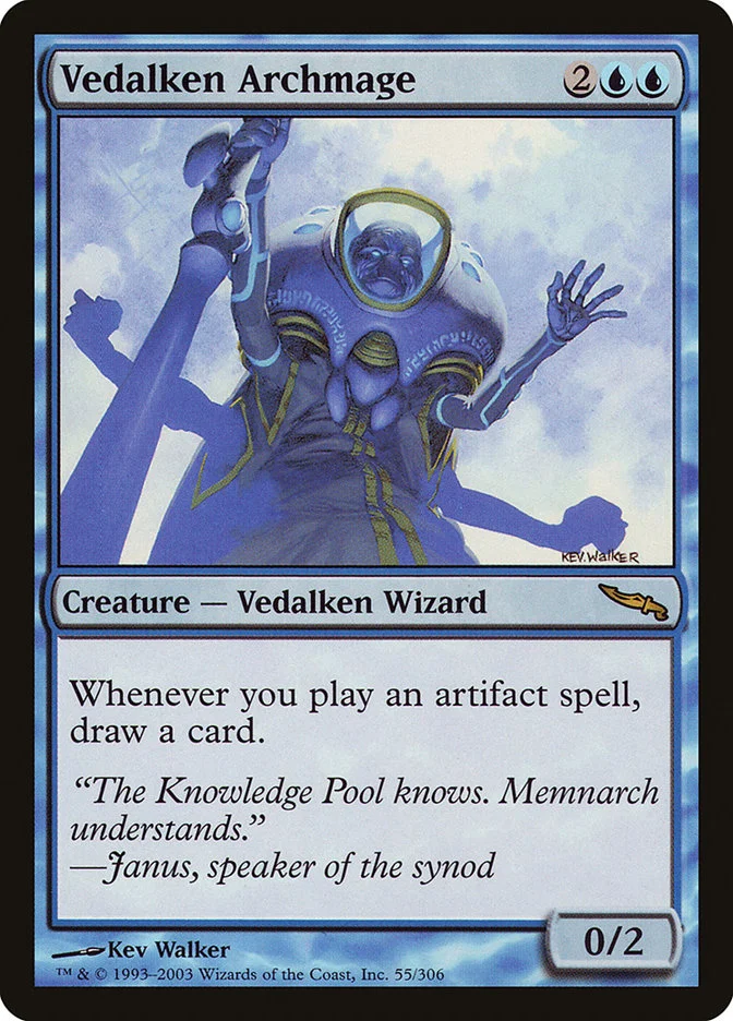 Vedalken Archmage 「MRD/55」「EN」