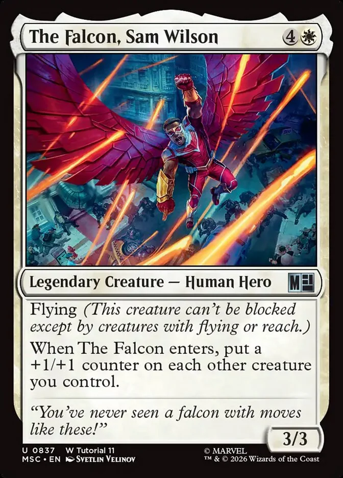 The Falcon, Sam Wilson 「MSC/837」「EN」