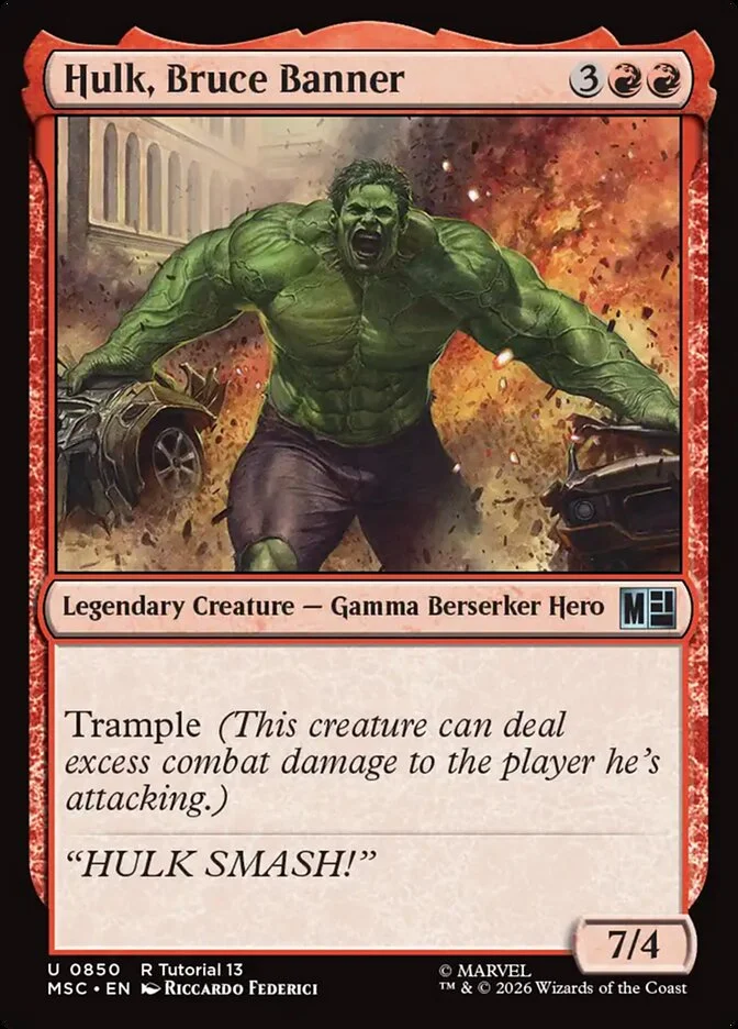 Hulk, Bruce Banner 「MSC/850」「EN」