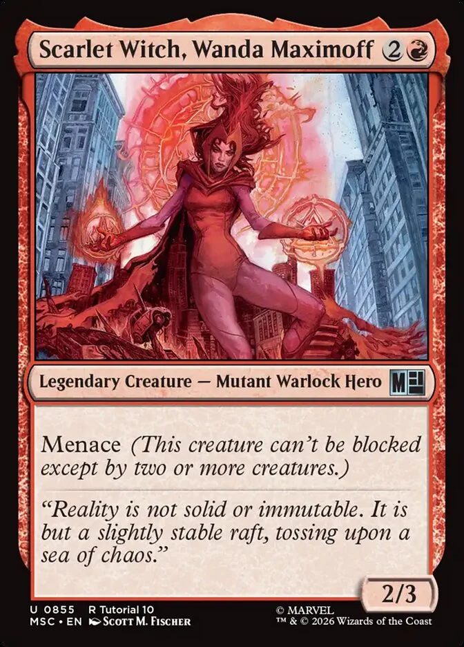 Scarlet Witch, Wanda Maximoff 「MSC/855」「EN」