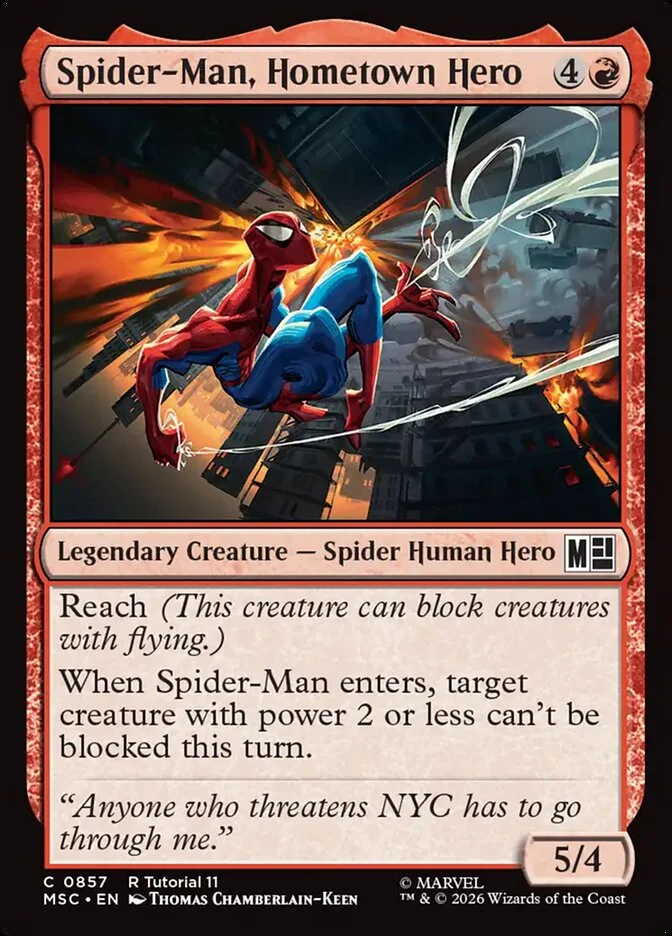 Spider-Man, Hometown Hero 「MSC/857」「EN」