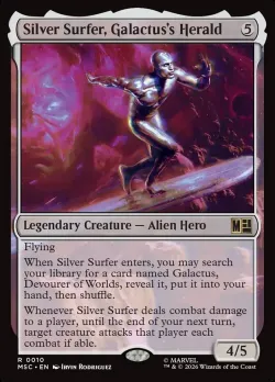 Silver Surfer, Galactus's Herald #10 · Magic: The Gathering
