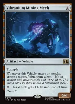 Vibranium Mining Mech #117 · Magic: The Gathering