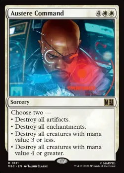 Austere Command #121 · Magic: The Gathering