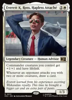 Everett K. Ross, Hapless Attaché #13 · Magic: The Gathering