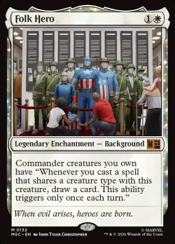Folk Hero #132 · Magic: The Gathering