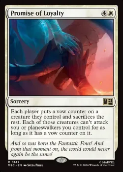 Promise of Loyalty #142 · Magic: The Gathering