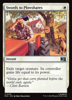 Swords to Plowshares #143 · Magic: The Gathering