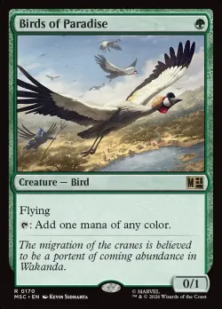 Birds of Paradise #170 · Magic: The Gathering