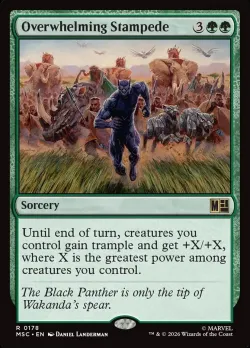 Overwhelming Stampede #178 · Magic: The Gathering