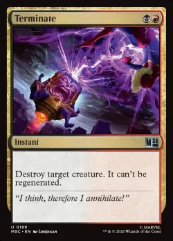 Terminate #189 · Magic: The Gathering