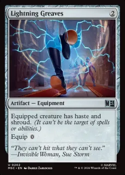 Lightning Greaves #202 · Magic: The Gathering