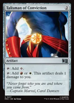Talisman of Conviction #217 · Magic: The Gathering
