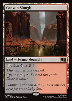 Canyon Slough #228 · Magic: The Gathering