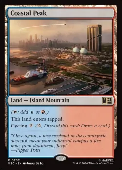 Coastal Peak #232 · Magic: The Gathering