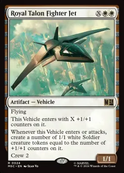 Royal Talon Fighter Jet #24 · Magic: The Gathering