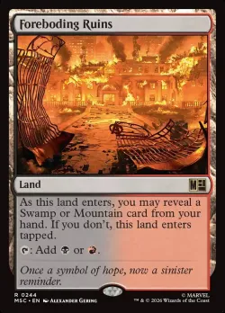 Foreboding Ruins #244 · Magic: The Gathering