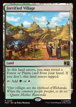 Fortified Village #245 · Magic: The Gathering