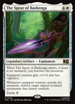 The Spear of Bashenga #25 · Magic: The Gathering