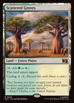 Scattered Groves #262 · Magic: The Gathering