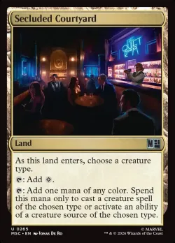 Secluded Courtyard #265 · Magic: The Gathering
