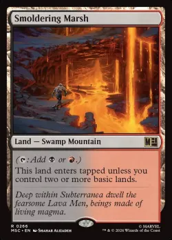 Smoldering Marsh #266 · Magic: The Gathering