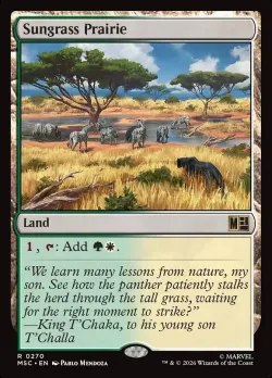 Sungrass Prairie #270 · Magic: The Gathering