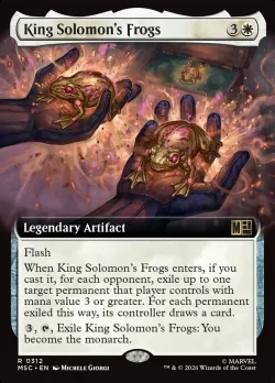 King Solomon's Frogs #312 · Magic: The Gathering