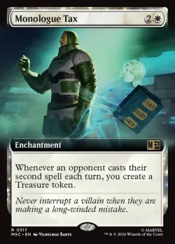 Monologue Tax #317 · Magic: The Gathering
