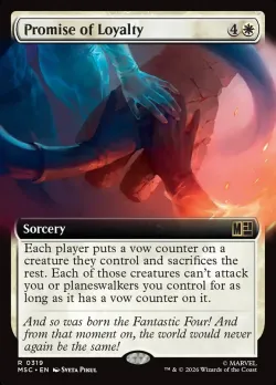 Promise of Loyalty #319 · Magic: The Gathering
