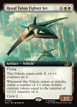 Royal Talon Fighter Jet #321 · Magic: The Gathering