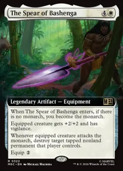 The Spear of Bashenga #322 · Magic: The Gathering