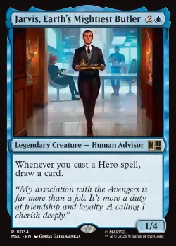 Jarvis, Earth's Mightiest Butler #34 · Magic: The Gathering