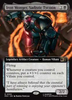 Iron Monger, Sadistic Tycoon #350 · Magic: The Gathering