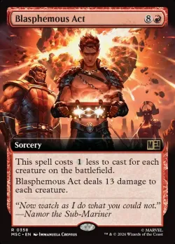 Blasphemous Act #358 · Magic: The Gathering