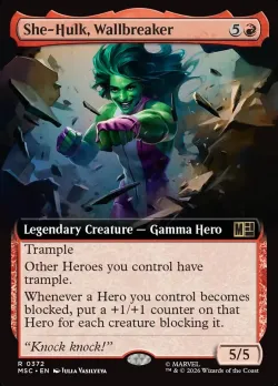 She-Hulk, Wallbreaker #372 · Magic: The Gathering