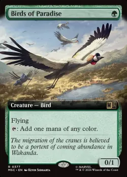Birds of Paradise #377 · Magic: The Gathering