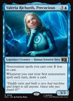 Valeria Richards, Precocious #38 · Magic: The Gathering