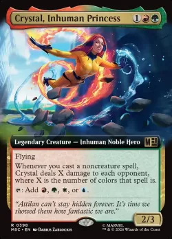 Crystal, Inhuman Princess #398 · Magic: The Gathering