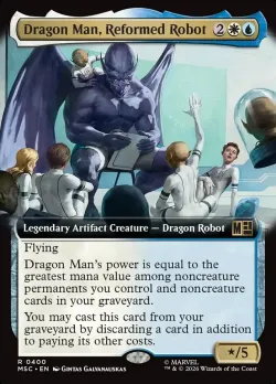 Dragon Man, Reformed Robot #400 · Magic: The Gathering