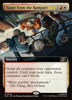 Taunt from the Rampart #420 · Magic: The Gathering